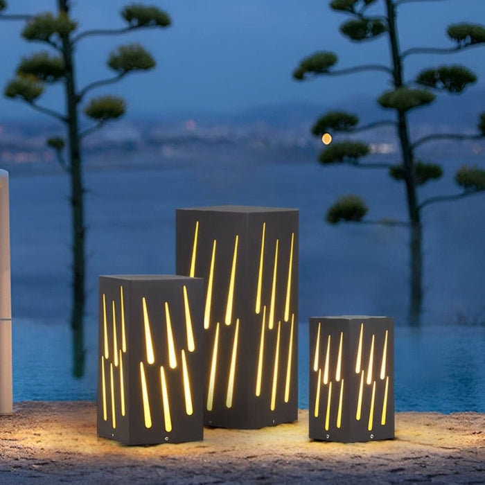 Stylish and Creative Outdoor Garden Post Light with Superior Waterproof and Dustproof Performance, Perfect for Unique and Warm Courtyard Decoration-ErisView-5
