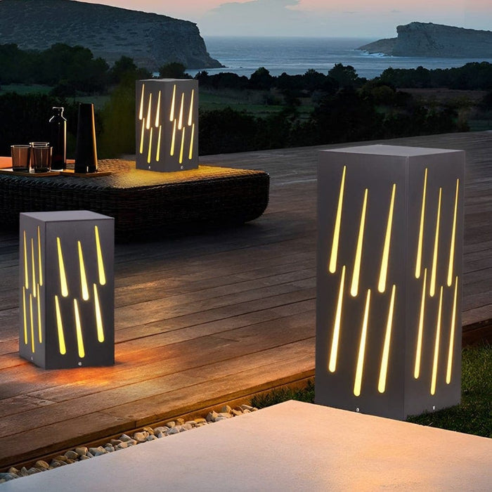 Stylish and Creative Outdoor Garden Post Light with Superior Waterproof and Dustproof Performance, Perfect for Unique and Warm Courtyard Decoration-ErisView-6