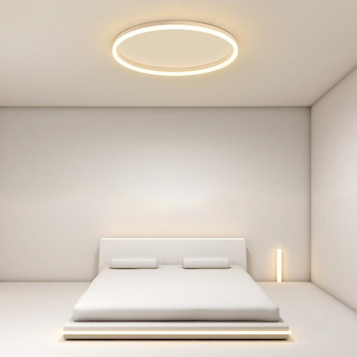 Black Round Flush Mount Kitchen Lighting Dining Room Lighting Ceiling Light