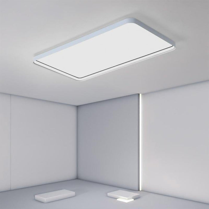 35'' Rectangular LED Modern Flush Mount Lighting for Living Room
