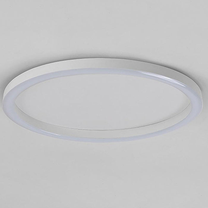16'' Modern Simple Circle Flush Mount LED Lights Dimmable Ceiling Lights with Remote