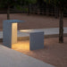 Unique 3D Table and Stools Outdoor Landscape Lighting, Minimalist, High Efficiency LED, IP65 Waterproof for Courtyard and Garden Decor-ErisView-12