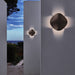Versatile Outdoor Light with Creative Wave Design, IP55 Waterproof Wall & Garden Post Light for Patio, Porch, Fence, Garage, and Garden-ErisView-17