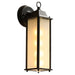 Vintage Waterproof and Rust-Proof Aluminum and Glass Outdoor Wall Light with E27 Base for Standard Bulbs, Sturdy, Reliable, and Long-Lasting-ErisView-8