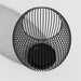 Vintage Black Lantern Iron Candle Holder-L-ErisView