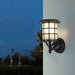 Waterproof Outdoor Wall Light with Adjustable Solar-Powered LED Colors, Metal and Glass Design, Dustproof, Long-Lasting, Elegant Artistic Style-ErisView-15