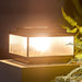 Waterproof Solar Deck Post Lights with Remote Control, Automatic Day/Night Sensor, Adjustable Brightness, Ideal for Outdoor Decoration-ErisView-11