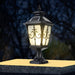 Waterproof Solar Fence Post Lights, Die-Cast Aluminum, High-Efficiency Charging, Remote Control, Classic Design for Outdoor Decoration-ErisView-1