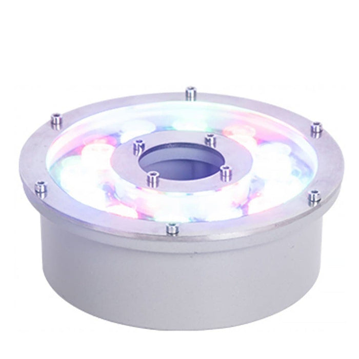 Waterproof Underwater Pool Lights with Hollow Design for Fountains, Swimming Pools, and Ponds, Available in White, Warm, and Colored Light Options-ErisView-37