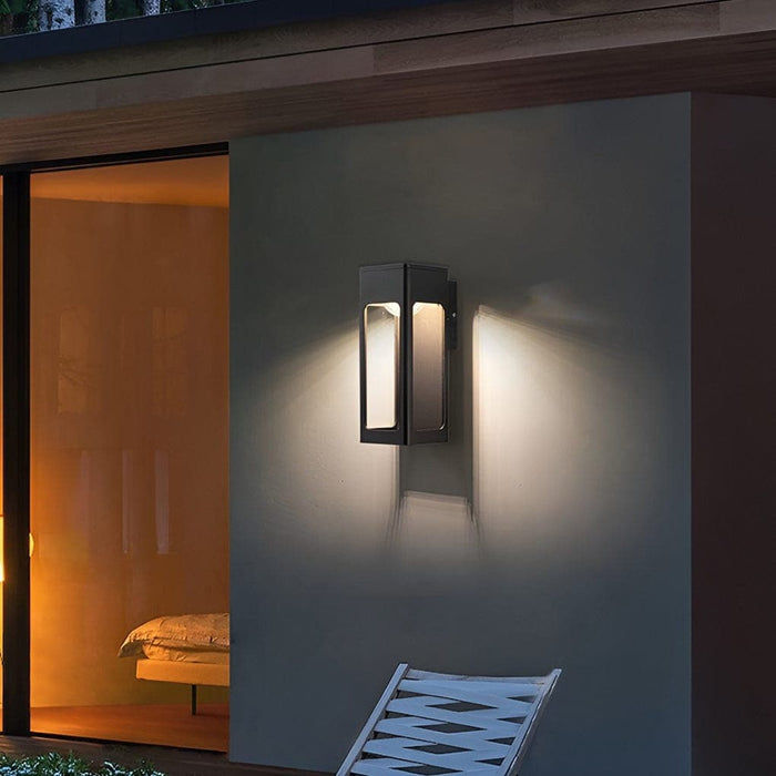 Waterproof and Rustproof Outdoor LED Wall Sconce, Durable Aluminum Porch Light for Balcony, Corridor, Garden, and Courtyard-ErisView-2
