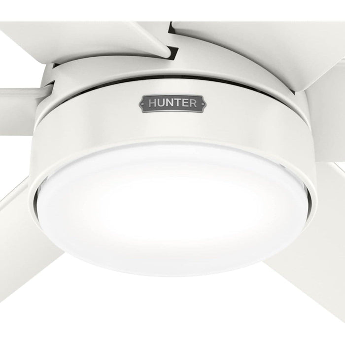 White Ceiling Fan, Ceiling Hugger Ceiling Fans, 6 Blade Fan-8-ErisView