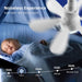 White Socket Remote Control Ceiling Fan and Light, Bedroom Ceiling Fans, Kitchen Fans with Lights, Living Room Fan -7-ErisView