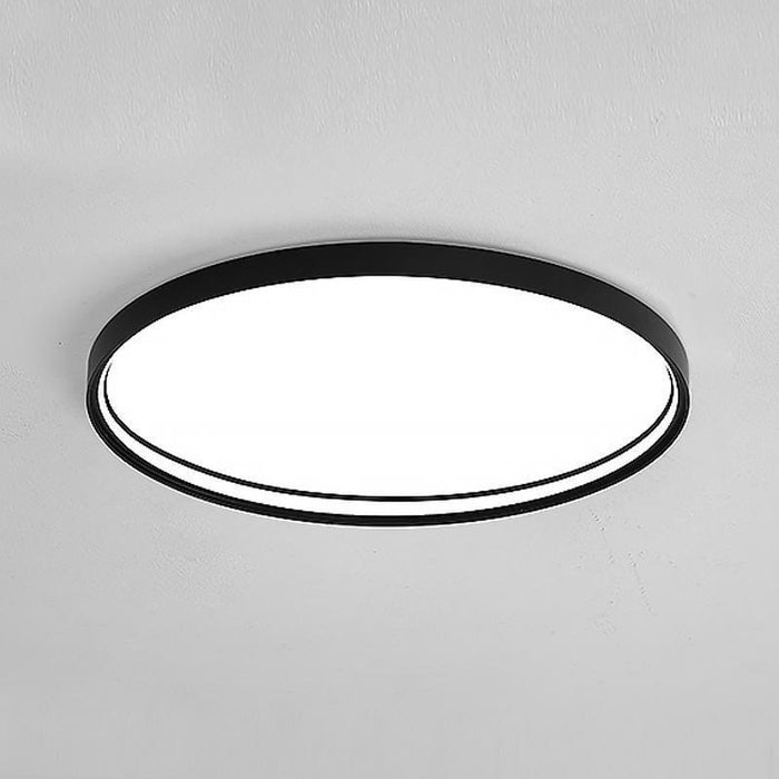 16'' Single LED Acrylic Circle Flush Mount Modern Lighting with Edge