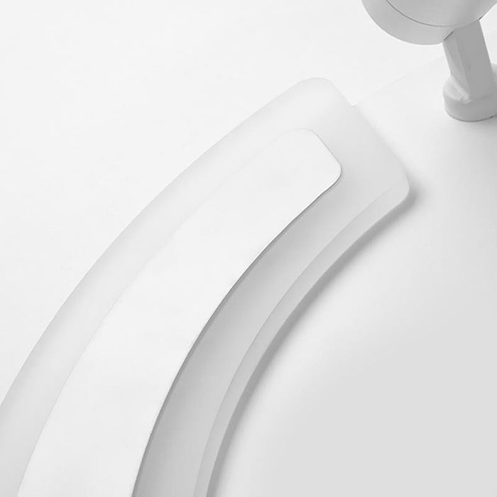 Unique Flush Mount Lighting Circle Shaped Iron Acrylic Light with Spotlight