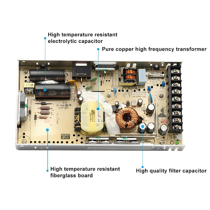 DC Voltage Transformer - Switch Power Supply, Universal Input, Stable Output, Electronic Device Power