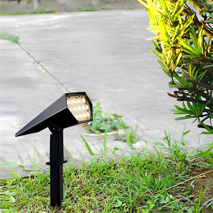 Adjustable Solar Spot Light - Outdoor Landscape Lighting / Garden Uplight, Waterproof LED Path Light