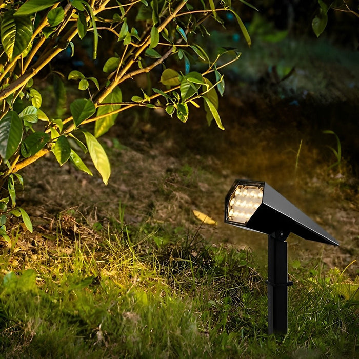 Adjustable Solar Spot Light - Outdoor Landscape Lighting / Garden Uplight, Waterproof LED Path Light