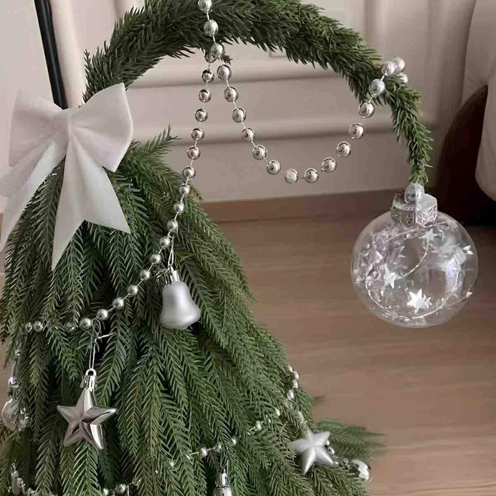 Artificial Small Christmas Tree - Tabletop Desk Decor / Mini Holiday Xmas Gift