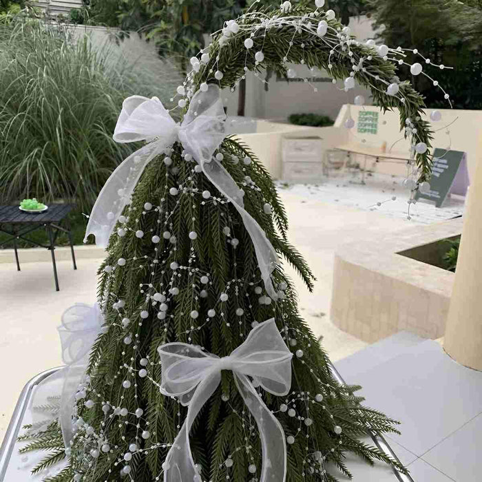 Artificial Small Christmas Tree - Tabletop Desk Decor / Mini Holiday Xmas Gift