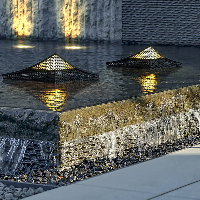 Asian-style Waterproof Outdoor Landscape Decorative Atmosphere Light for Villa Pool Lawn