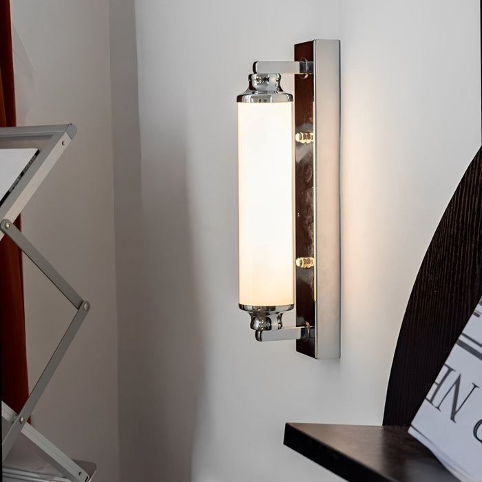 Bauhaus Retro LED Tube Indoor Wall Sconces Light - Vintage Industrial Wall Lighting for Bedroom, Bathroom, Hallway