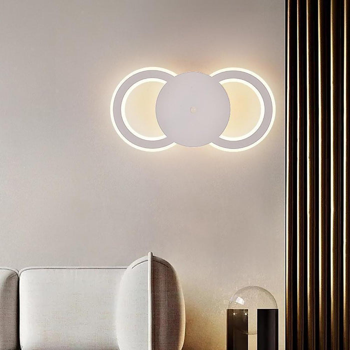 2 Light Flush Mount Black Ceiling Light Unique Light