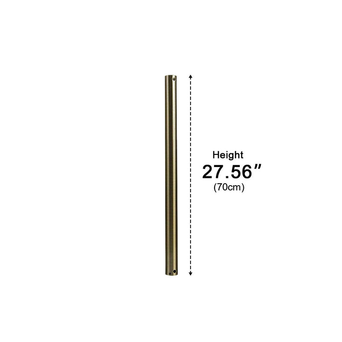 Ceiling Fan Extension Rod - Adjustable Downrod, Universal Fan Accessory, Optimal Airflow