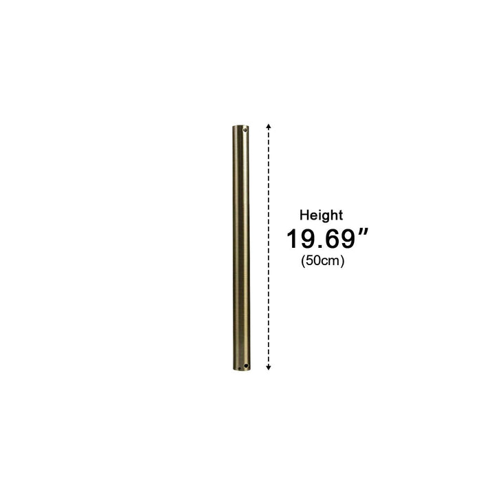 Ceiling Fan Extension Rod - Adjustable Downrod, Universal Fan Accessory, Optimal Airflow