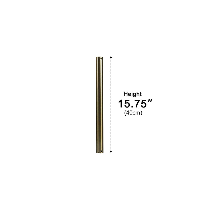 Ceiling Fan Extension Rod - Adjustable Downrod, Universal Fan Accessory, Optimal Airflow