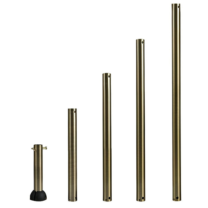 Ceiling Fan Extension Rod - Adjustable Downrod, Universal Fan Accessory, Optimal Airflow