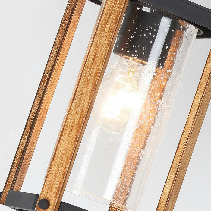 Farmhouse Outdoor Pathway LED Post Light, Classic Round Coach, Hardwired, IP54 Waterproof, Yard/Patio/Driveway