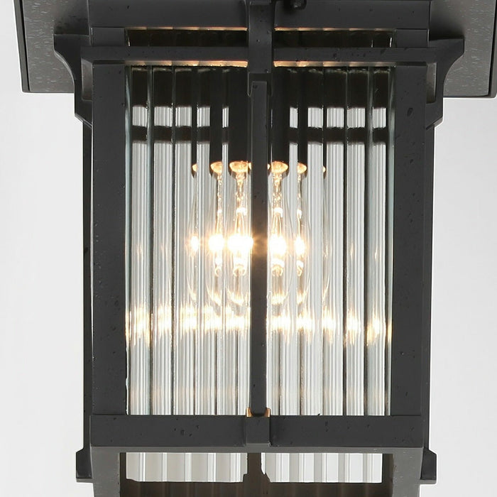 Outdoor LED Pathway Post Light, Classic Square Coach Lamp, Waterproof Die-cast Aluminum for Driveway/Courtyard