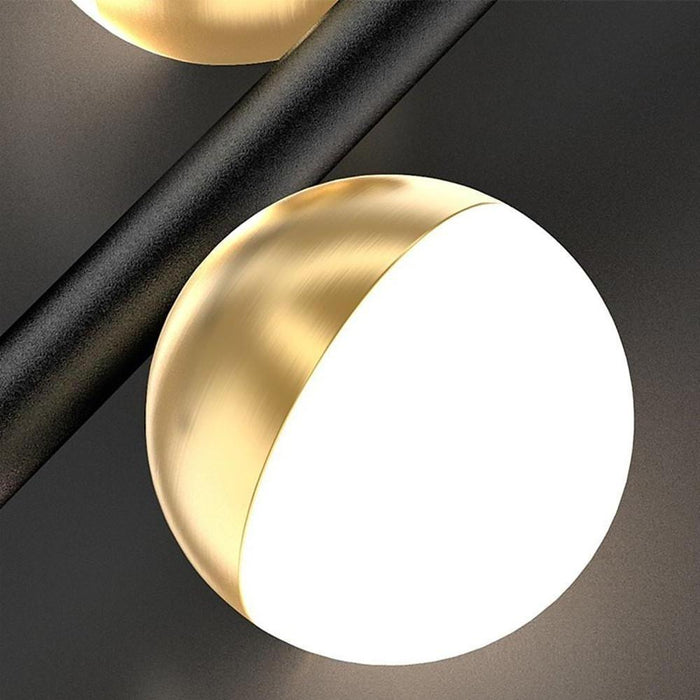 Linear LED Modern Chandelier Pendant Light Hanging Lamp Island Lights