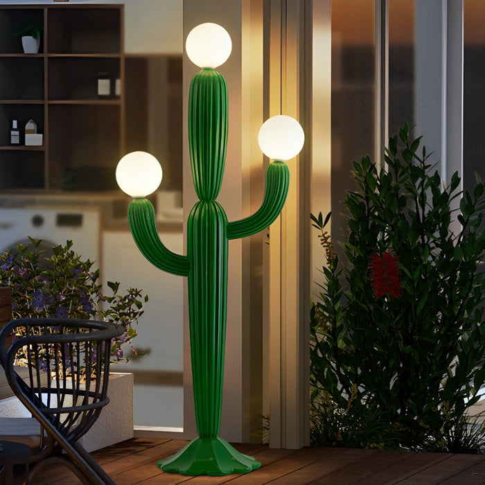 Modern Cactus Dimmable LED Floor Lamp, Ambiance Lighting, Living Room/Bedroom Decor