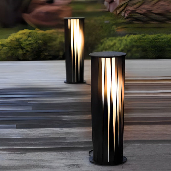 Solar Pathway Light, LED Garden Lighting, Waterproof Outdoor Lamp, Dusk to Dawn Sensor for Patio/Yard