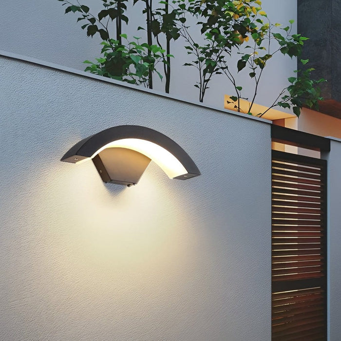 Limited Offer Curved Wall Sconce Outdoor Waterproof LED Wall Lamp