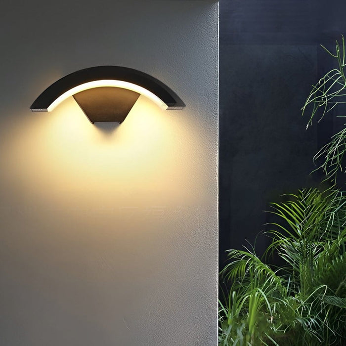 Limited Offer Curved Wall Sconce Outdoor Waterproof LED Wall Lamp
