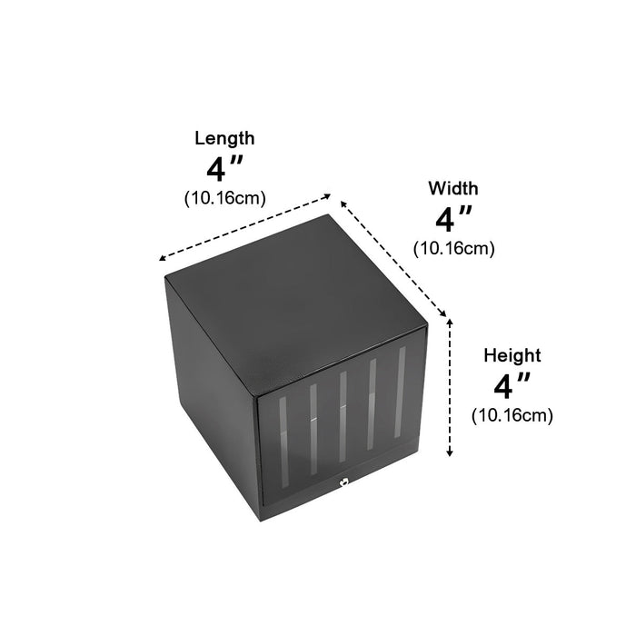 Outdoor LED Wall Sconce, Up Down Beam, IP65 Weatherproof, Modern Aluminum Housing for Patio/Porch/Garden
