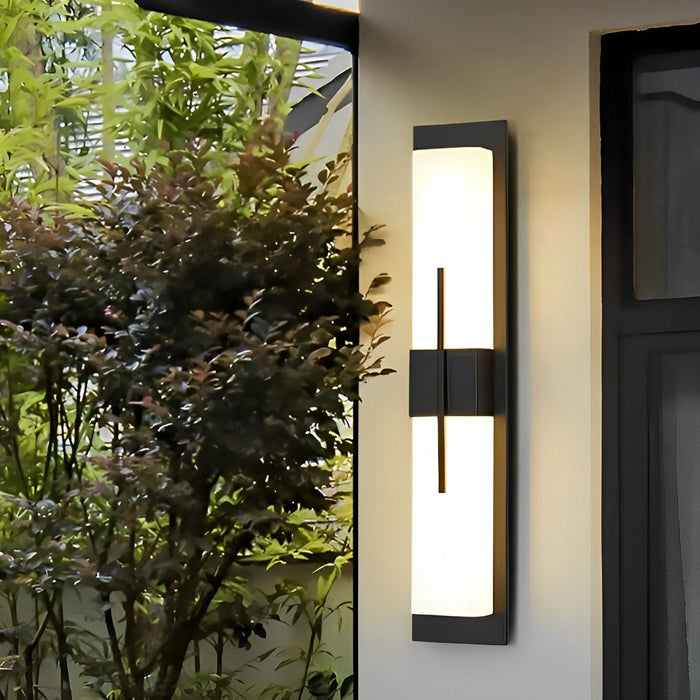 Up and Down LED Wall Sconce, Waterproof Modern Exterior Light for Porch/Patio/Yard