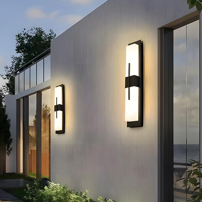 Up and Down LED Wall Sconce, Waterproof Modern Exterior Light for Porch/Patio/Yard