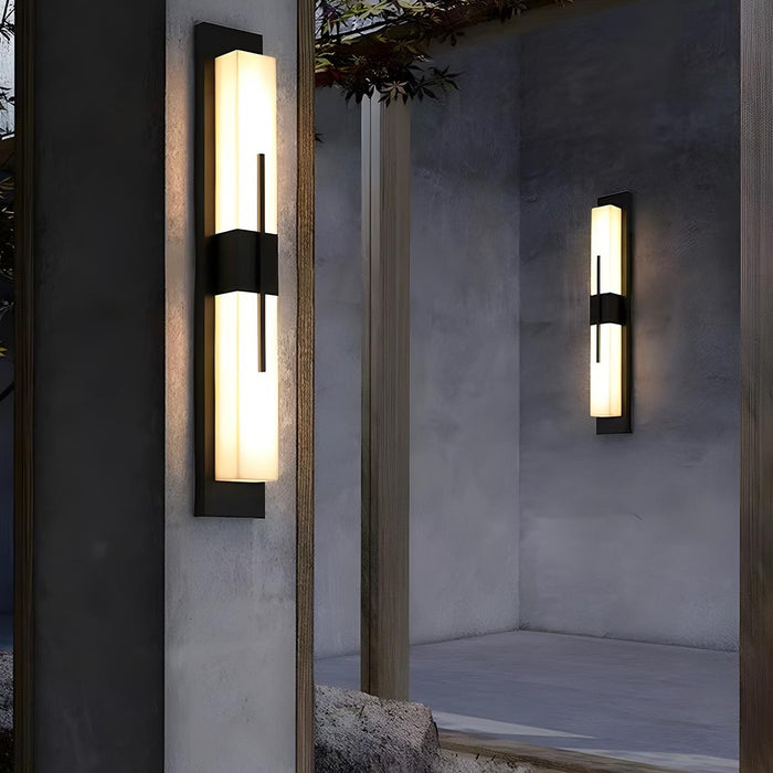 Up and Down LED Wall Sconce, Waterproof Modern Exterior Light for Porch/Patio/Yard