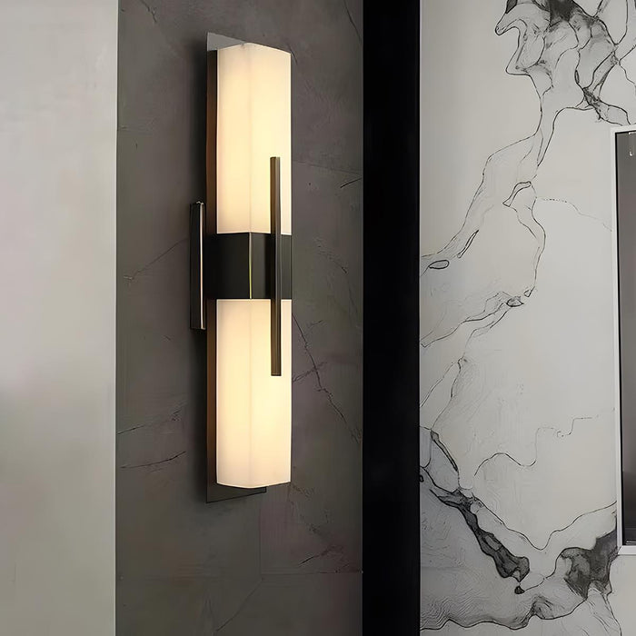 Up and Down LED Wall Sconce, Waterproof Modern Exterior Light for Porch/Patio/Yard