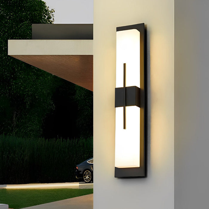 Up and Down LED Wall Sconce, Waterproof Modern Exterior Light for Porch/Patio/Yard