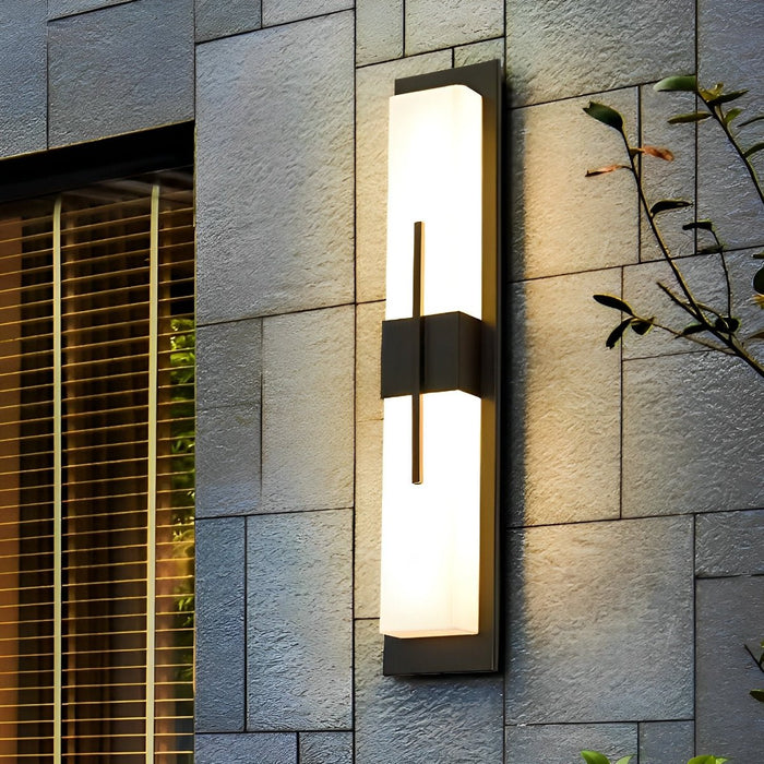 Up and Down LED Wall Sconce, Waterproof Modern Exterior Light for Porch/Patio/Yard