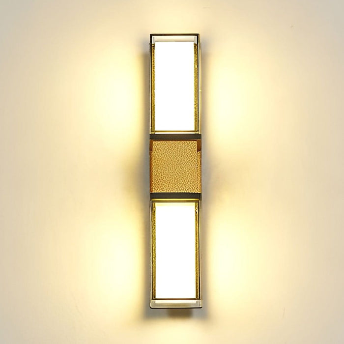 Creative Up and Down Lights Waterproof LED Wall Sconces Outdoor Wall Lights