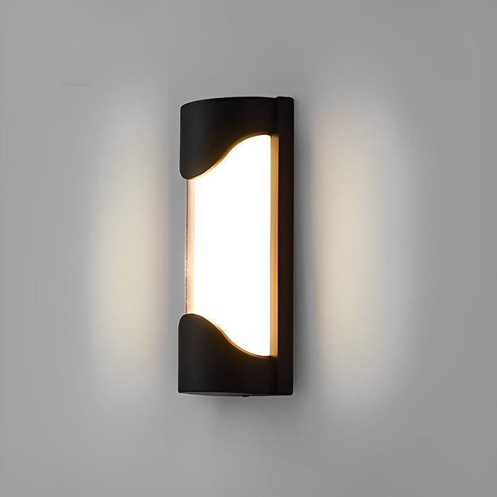 Hardwired LED Outdoor Wall Sconce, Waterproof Aluminum Exterior Light for Porch/Patio/Entryway
