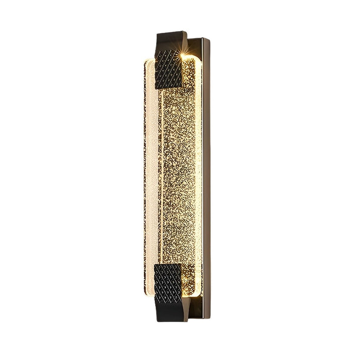 Crystal Bubble LED Wall Sconce, 3-Step Dimming, Post-Modern Vanity Light for Bathroom/Living Room