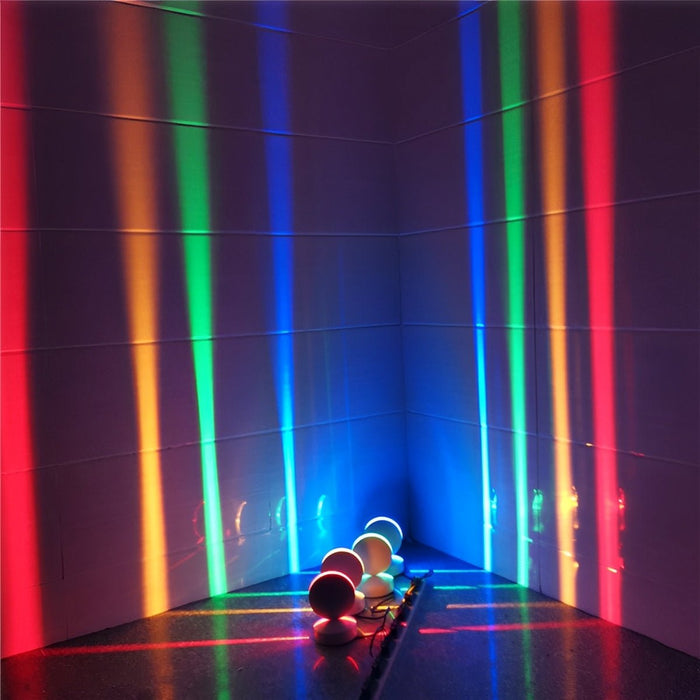 Cyberpunk LED Wall Light, Beam Spot, Laser Line, Modern Minimalist for Hallway/Bedroom/Living Room