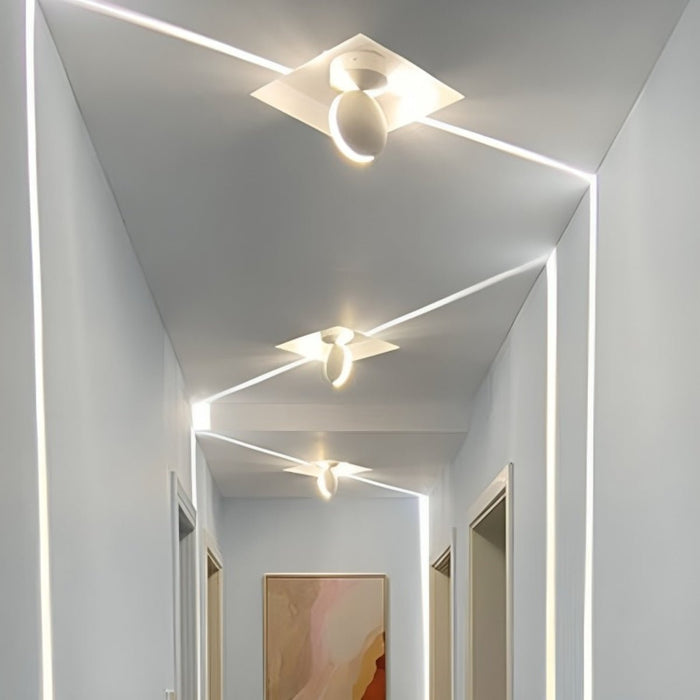 Cyberpunk LED Wall Light, Beam Spot, Laser Line, Modern Minimalist for Hallway/Bedroom/Living Room
