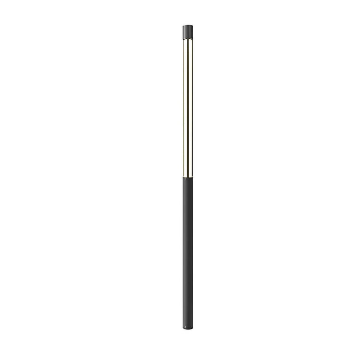 LED Post Light, Modern Cylinder Black Outdoor Pathway Lighting, IP54 Waterproof for Garden/Driveway